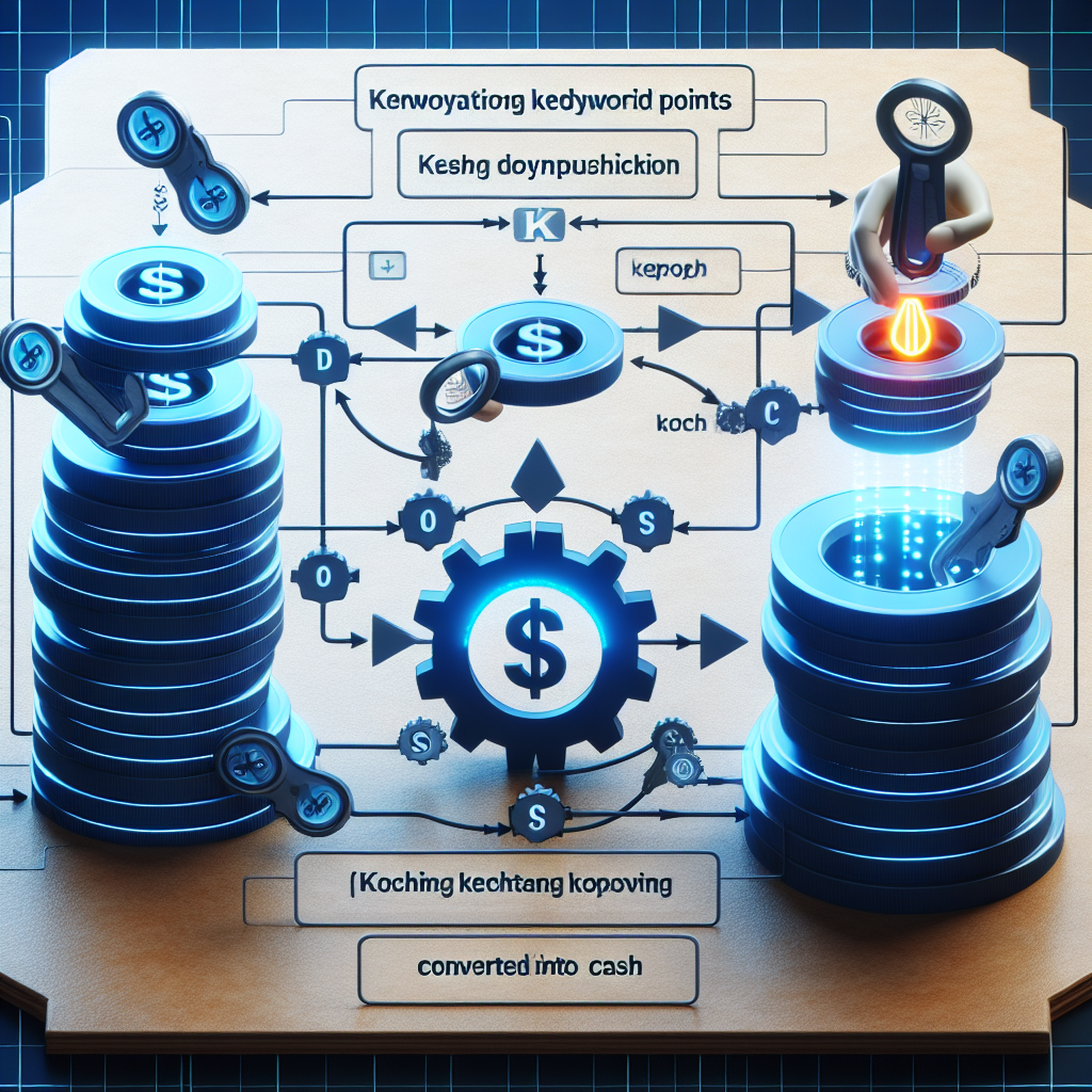 키워드 포인트 현금화 방법 소개