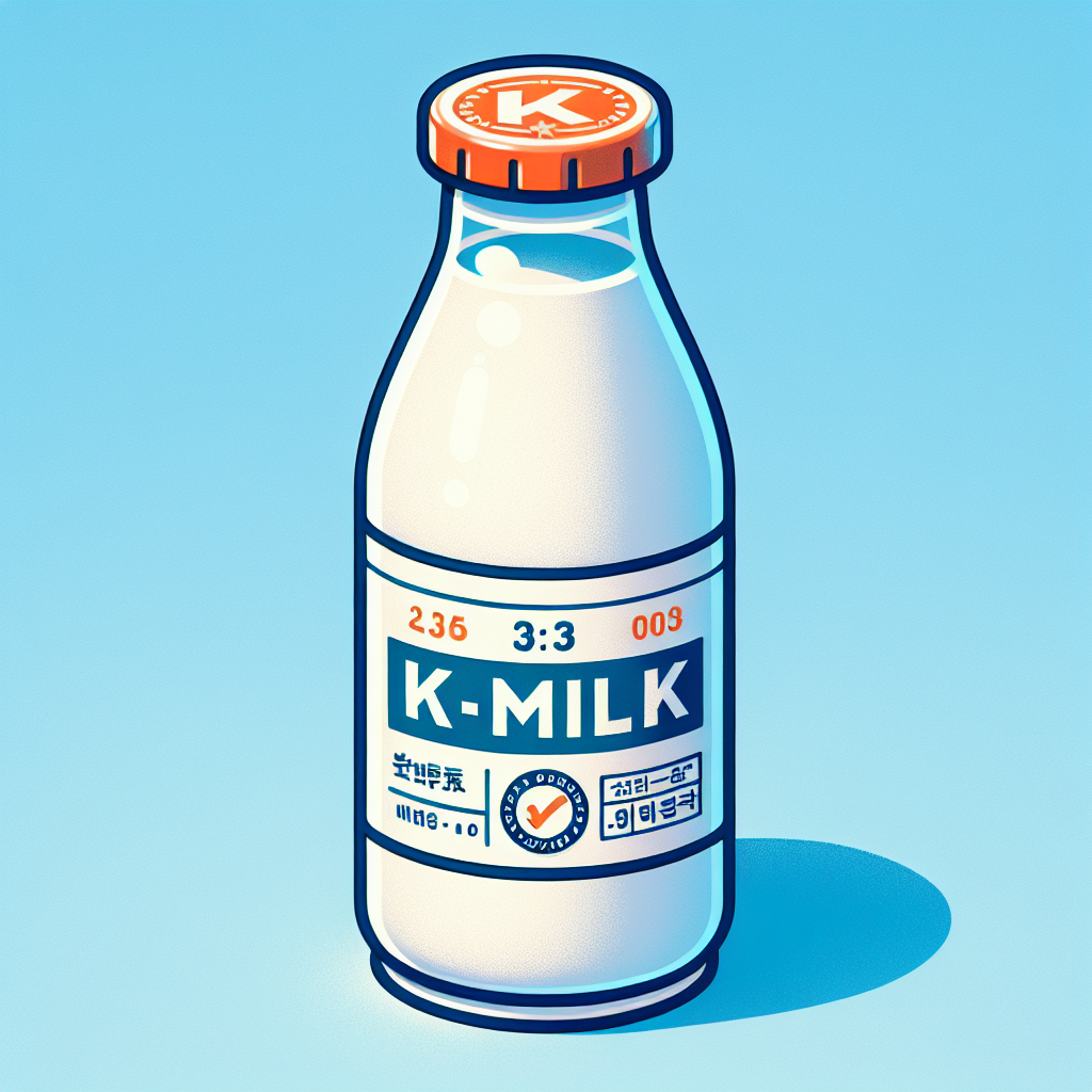 우유, K-MILK 마크, 국산우유사용인증