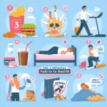 건강을 해치는 나쁜 습관 TOP 5