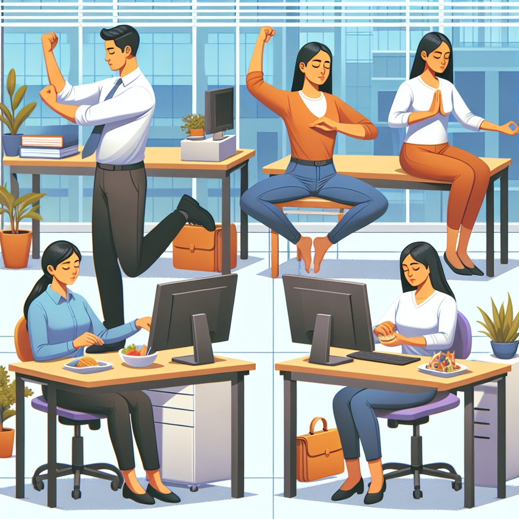 직장인을 위한 틈새 건강 관리법